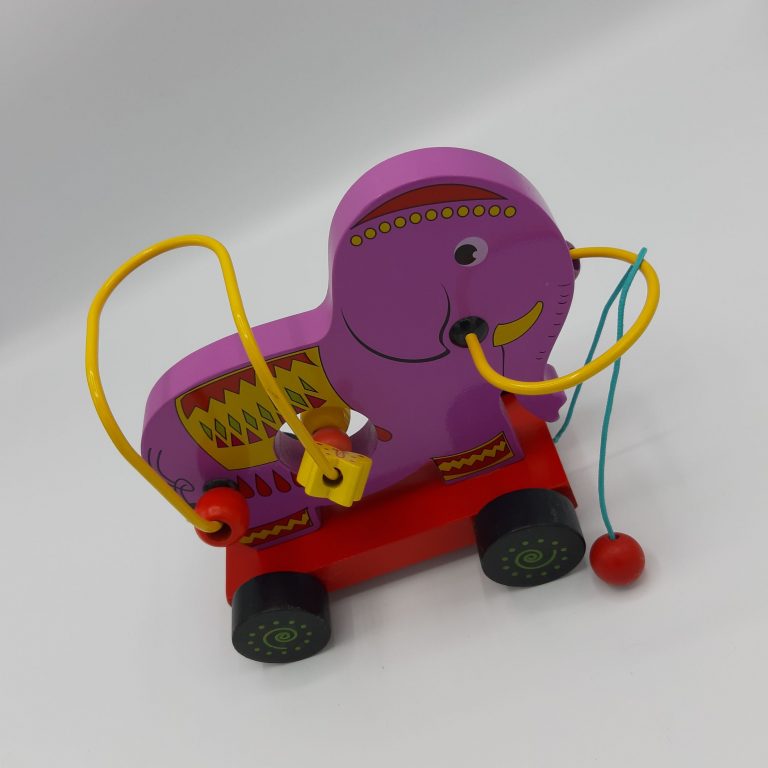 Loder Druri Elefant Me Terheqje 3+