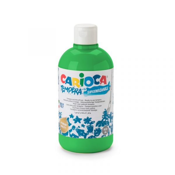 Carioca ready tempera-bottle 500 ml emerald green KO027/14