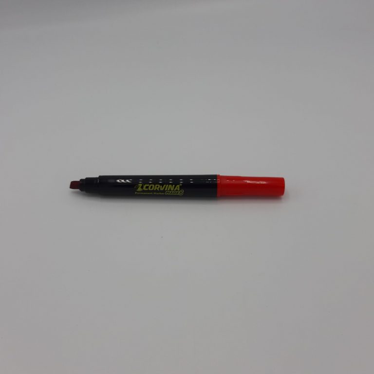 Carioca corvina mark6 chisel point box 10 pcs red 42197/03