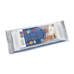 Carioca Deco white 1000 gr modelling clay in bulk 30997/31