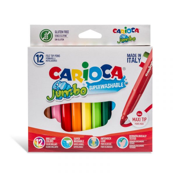 Carioca lapustila Jumbo 12color 40569