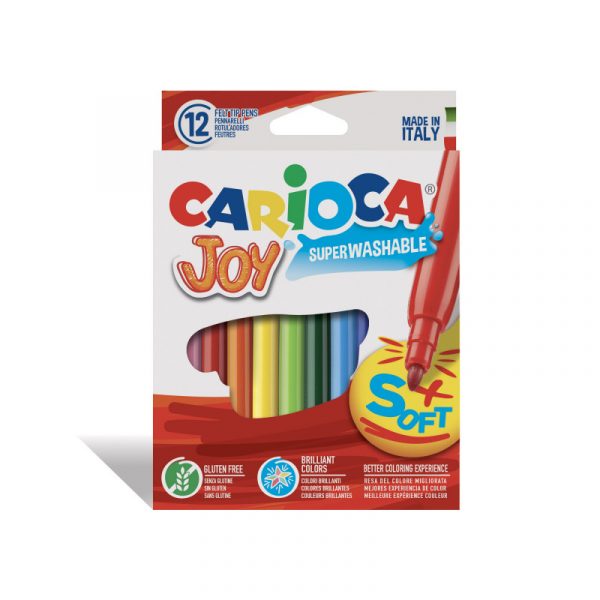 Carioca Joy Fibre Pen pako 12cp   40614
