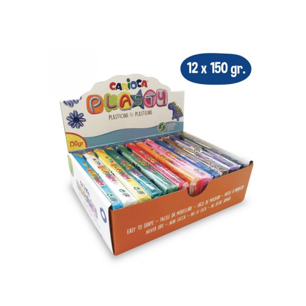 Carioca plasty plasticine 150gr 42712