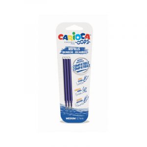 Carioca Oops Refill Blister 3 Pcs Blue 43041/02