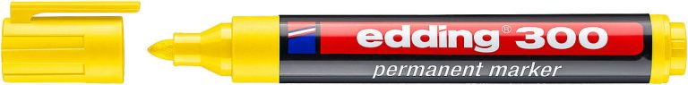 E-300 yellow 4-300005/permanent marker
