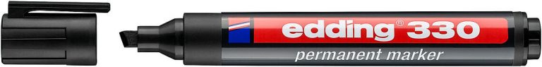 E-330 black 4-330001 permanent marker