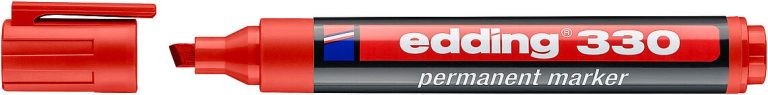 E-330 red 4-330002 permanent marker