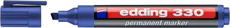 E-330 blue 4-330003 permanent marker
