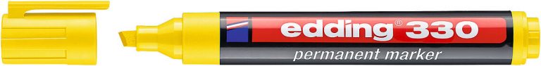 E-330 yellow 4-330005 permanent marker