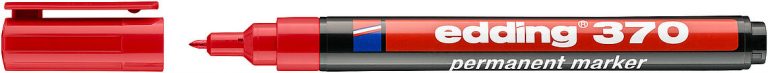 E-370 red / 4-370002 permanent marker