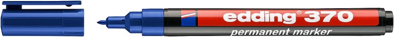 E-370 blue / 4-370003 permanent marker