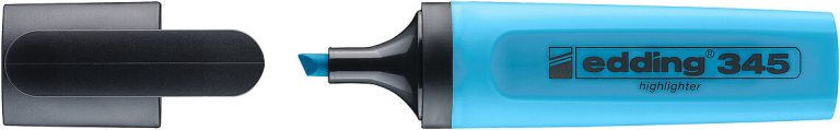 E-345 light blue 4-345010 textmarker