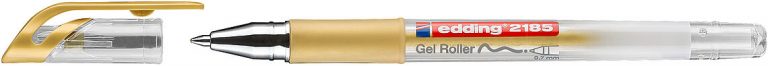 E-2185 crystaljelly, gold 4-2185053 gel roller